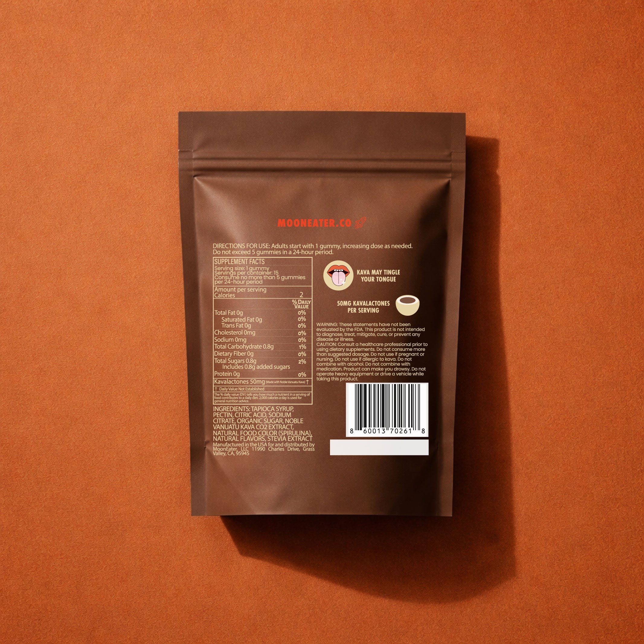 MoonEater Kava Gummies - New Ginger Lime Cola